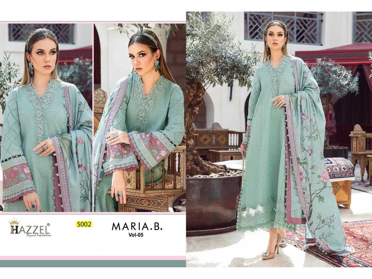 HAZZEL PRINTS MARIA B - 05 5001 TO 5003 2