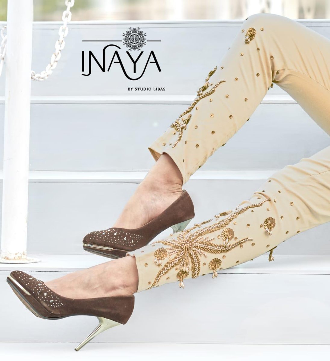 Inaya By Studio Libas Cigarette Pant Vol-20 3