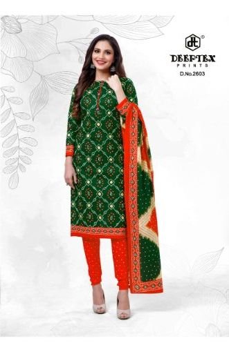Deeptex Prints Classic Chunaris Vol-26 2601-2616 Series 3