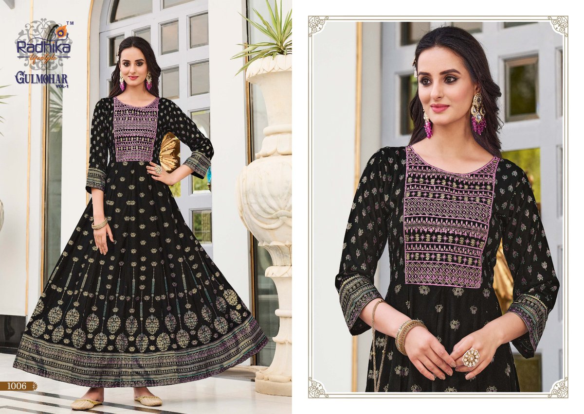 Radhika Lifestyle Gulmohar Vol-1 1001-1006 Series 6