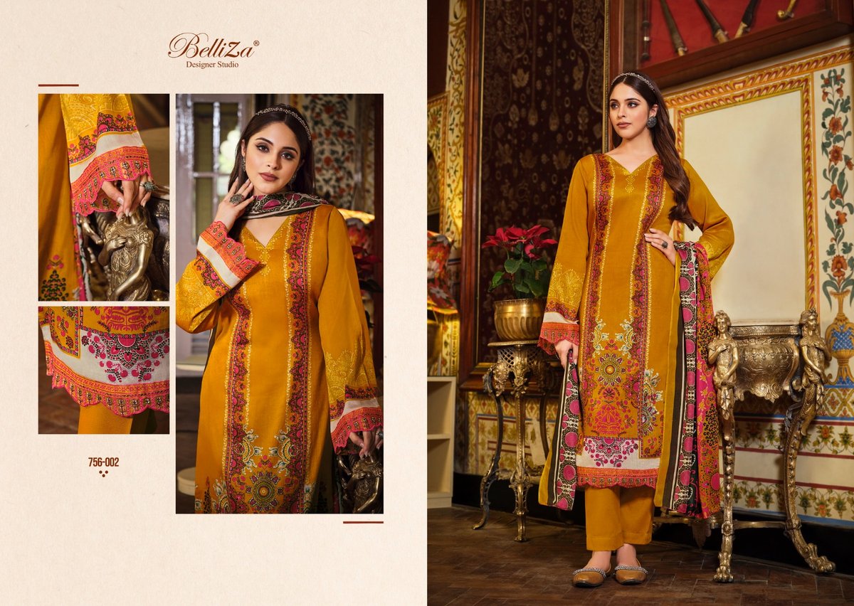 Belliza Designer Haafiza 756-001 to 756-010 Series 2