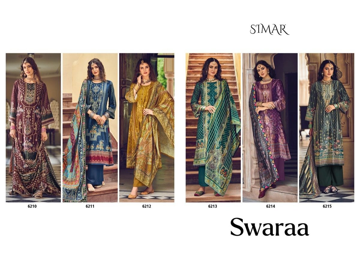 Glossy Simar Swaraa 6210-6215 Series 7