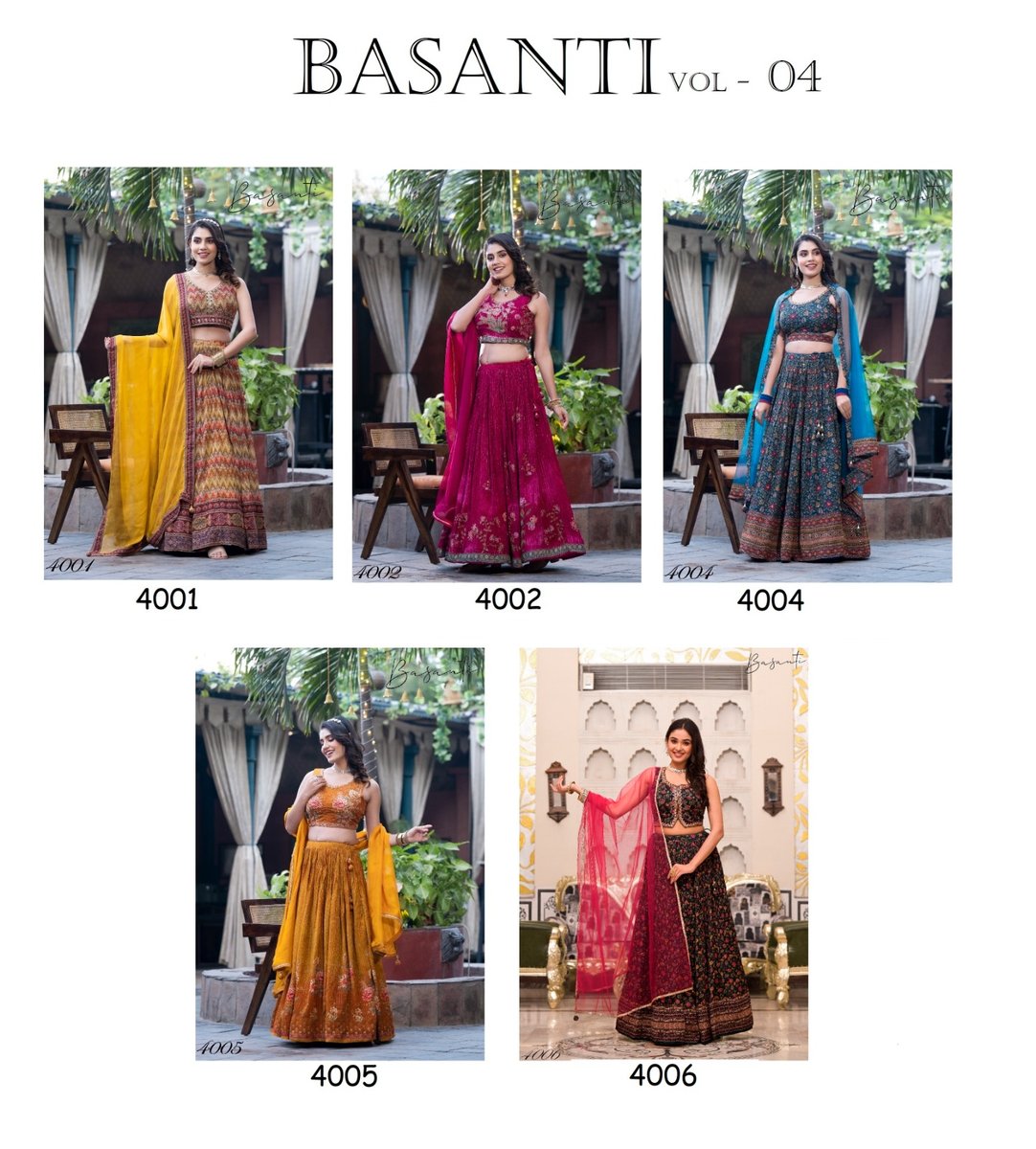 BASANTI VOL-04 4001 TO 4006 6