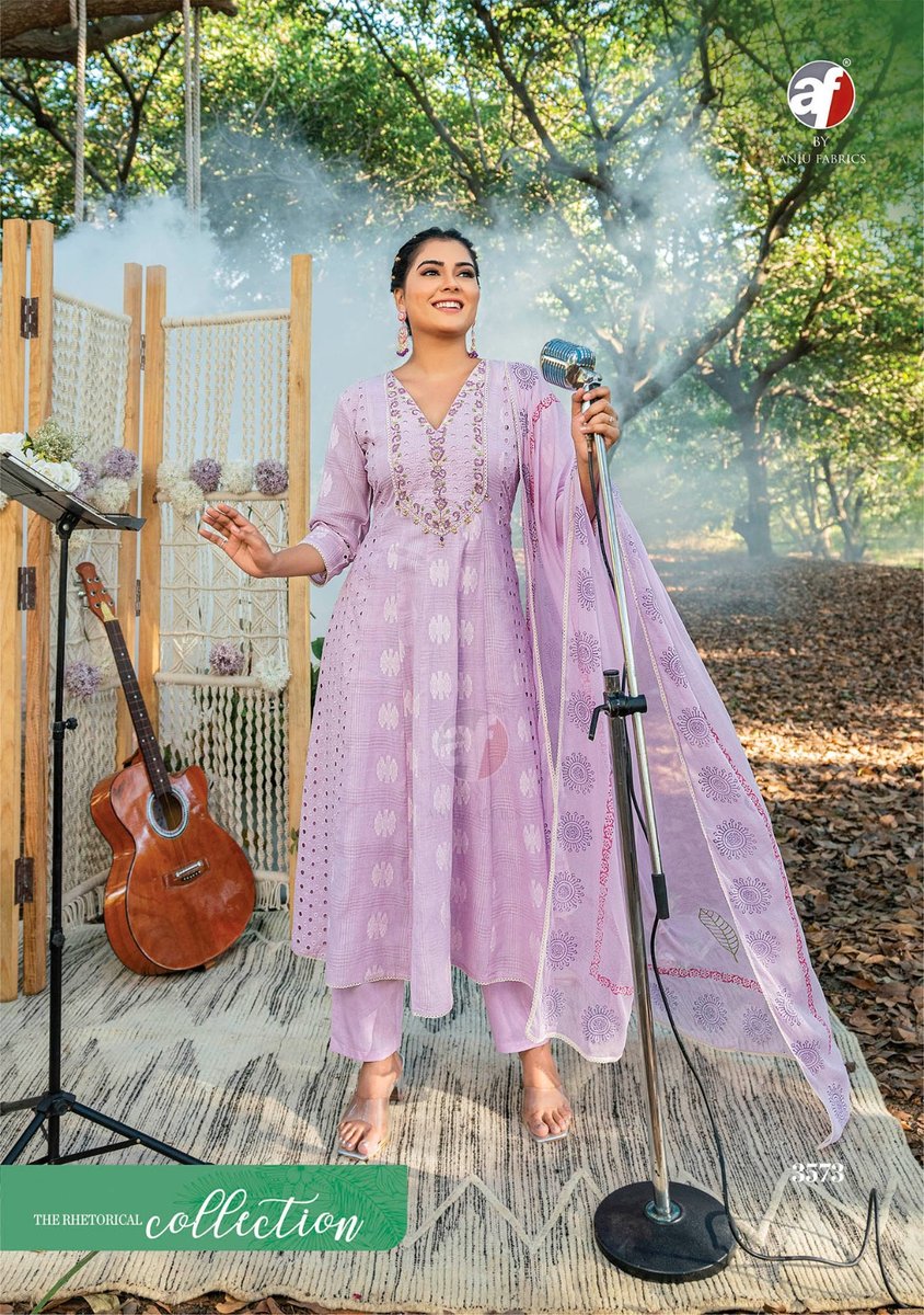 ANJU FABRICS RHYTHM 3571 TO 3573 3