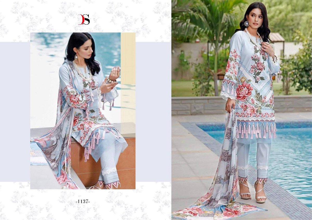 Deepsy Suits Firdous Urbane Vol-4 1131-1138 Series 7