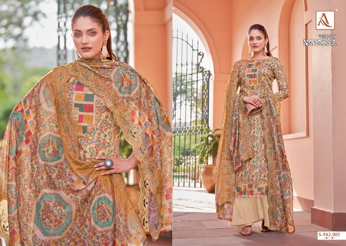 Alok Suit Natasha 942-001 to 942-008 Series 5