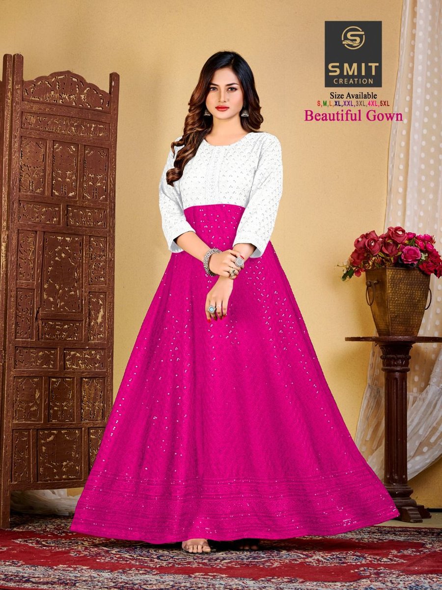Poonam Designer Beautiful Gown 1001-1008 Series 1