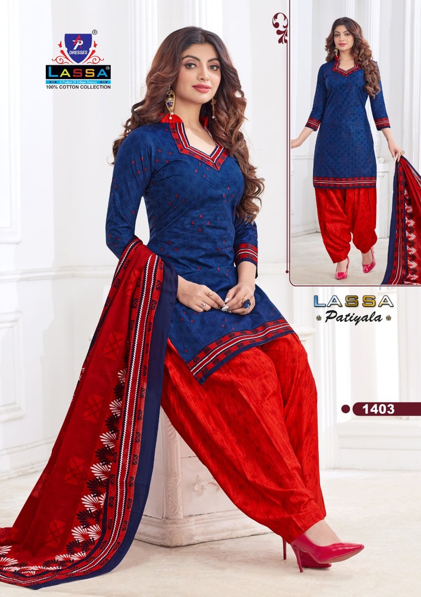 AP Dresses Lassa Patiyala Vol-14 1401-1410 Series 3