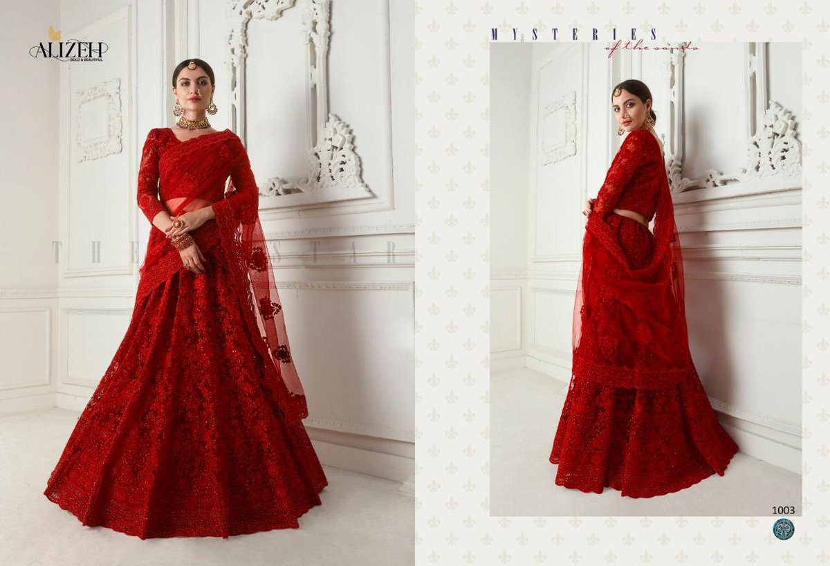 ALIZEH BRIDAL HERITAGE VOL-1 1001 TO 1004 3