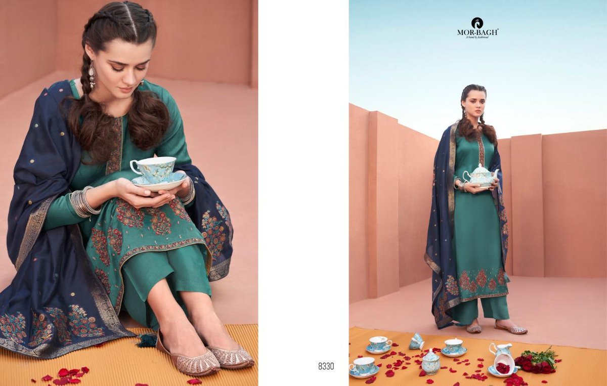 Aashirwad Creation Mor-Bhag Chandrakanta 8325-8330 Series 6