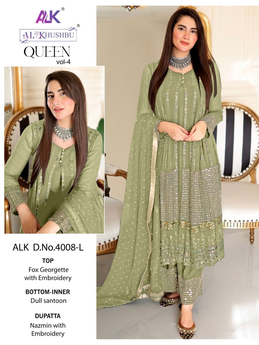 AL Khushbu Queen Vol-4 4008 Colors 1