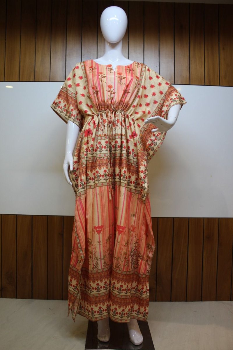 Inayat Floral Printed kaftans Collection 21001-21007 Series 10