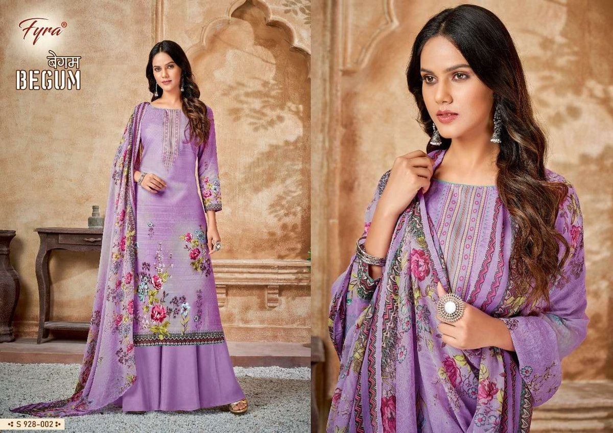 Alok Suit Fyra Begum 928-001 to 928-010 Series 2