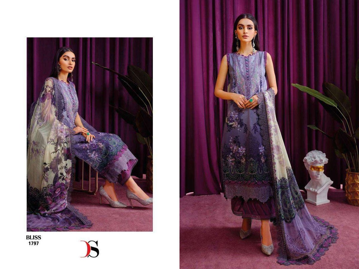 Deepsy Suits Bliss Lawn Vol-4 1791-1798 Series 7