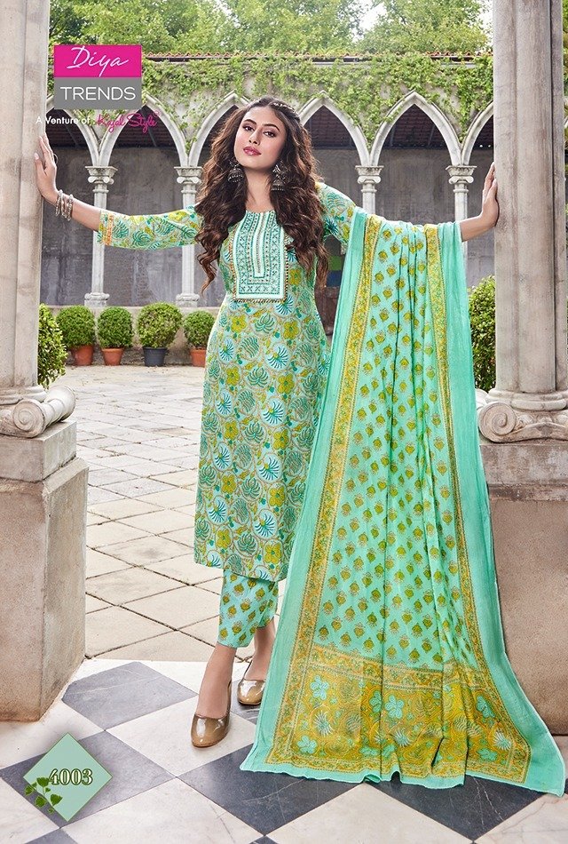 Diya Trends Odhani Vol-4 4001-4010 Series 3