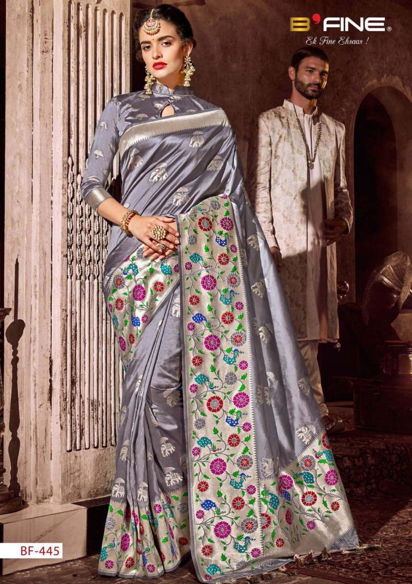 B'Fine Saree Aks 439-451 Series 7