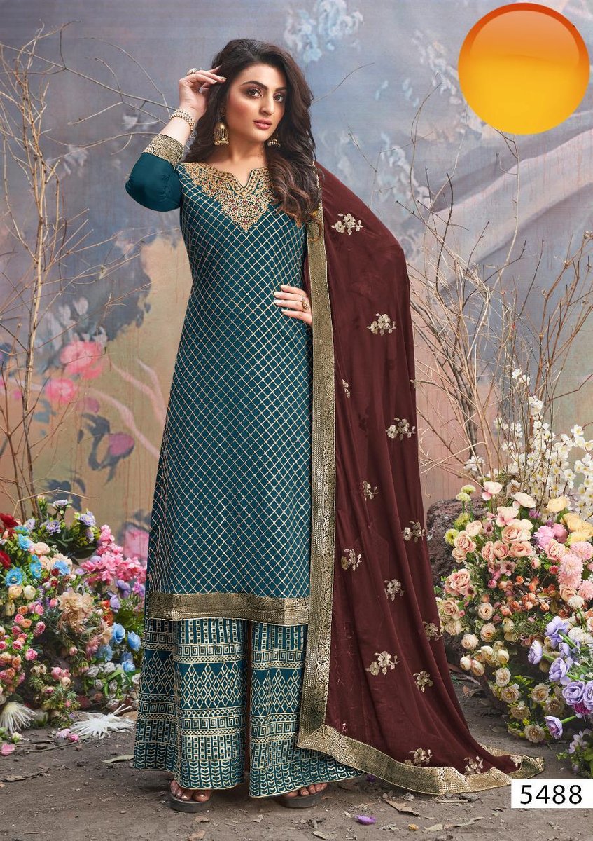 Glossy Muskaan 5488 Colors 4
