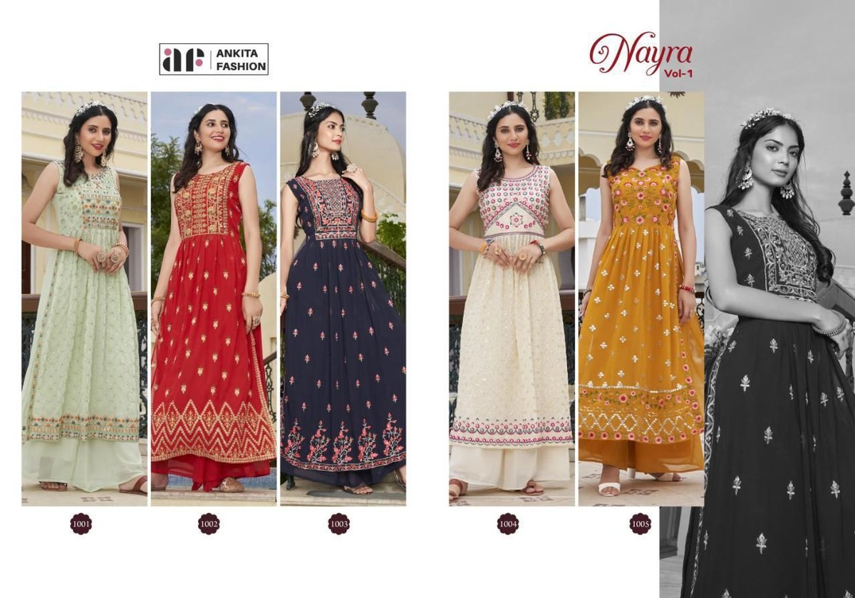 Ankita Fashion Nayra Vol-1 1001-1005 Series 6