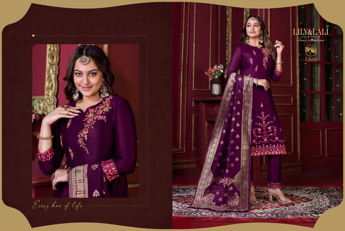 Lily And Lali Majestic Modish 12601-12608 Series 2
