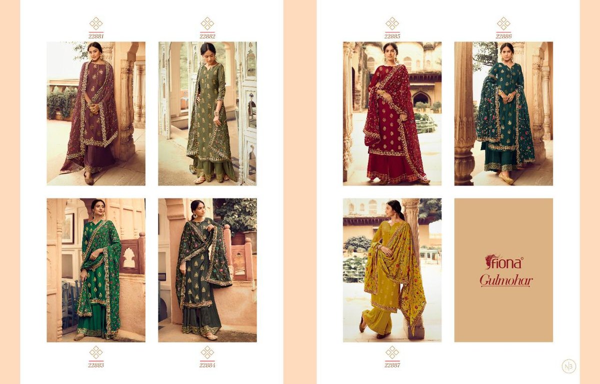 Fiona Gulmohar 22881-22887 Series 8