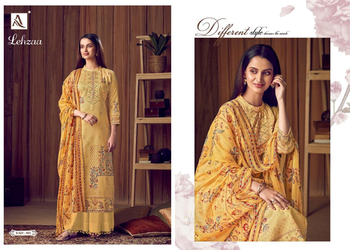Alok Suits Lehzaa 523-001-523-008 Series 3