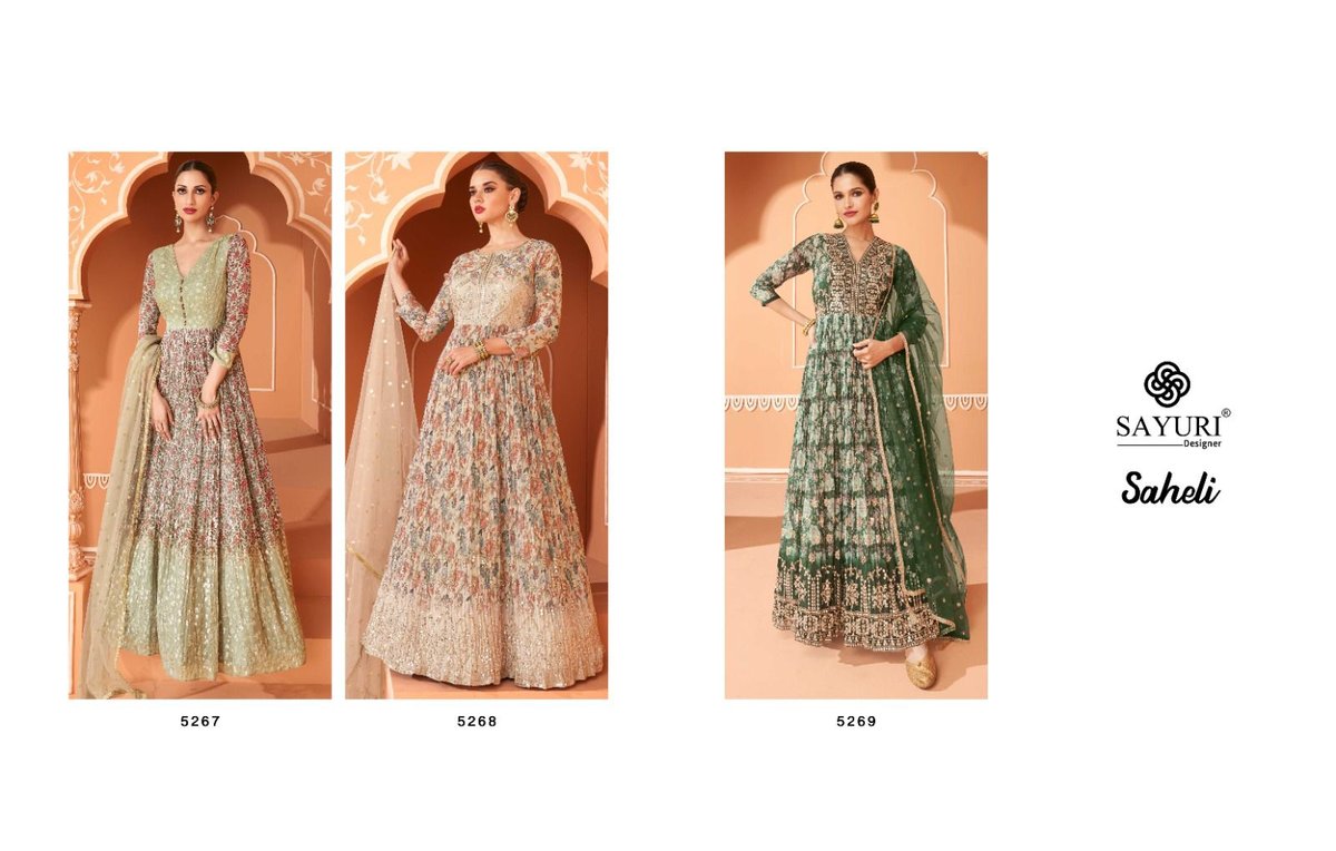 Sayuri Designer Saheli 5267-5269 Series 4