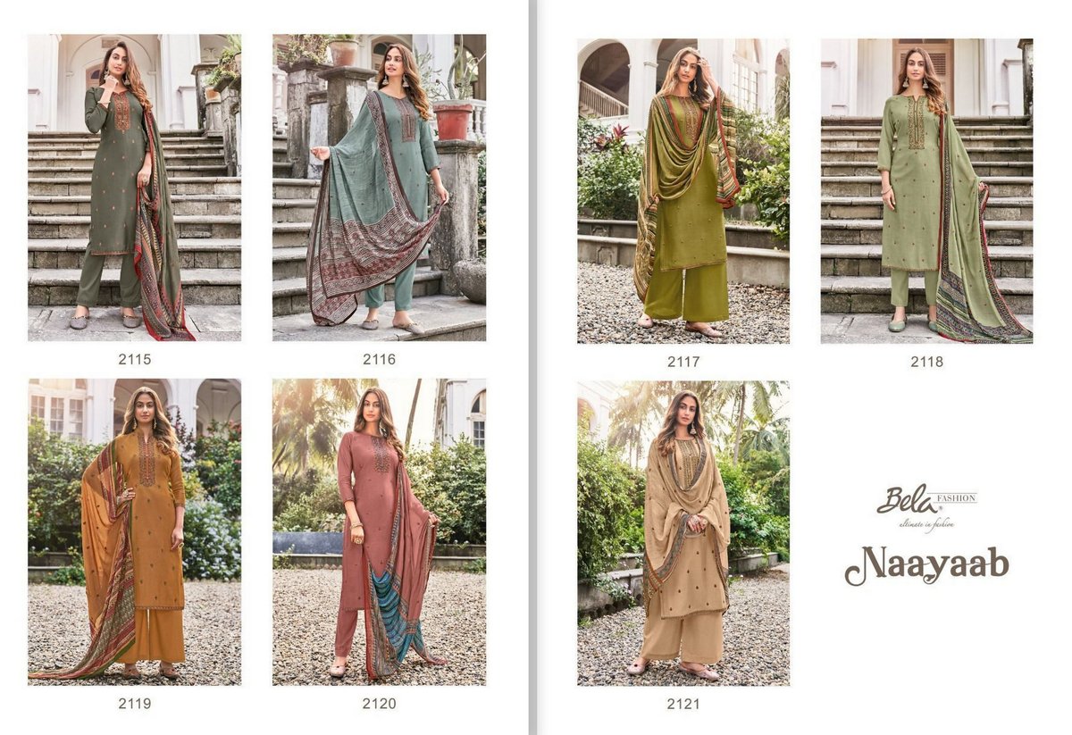 Bela Fashion Naayaab 2115-2121 Series 8