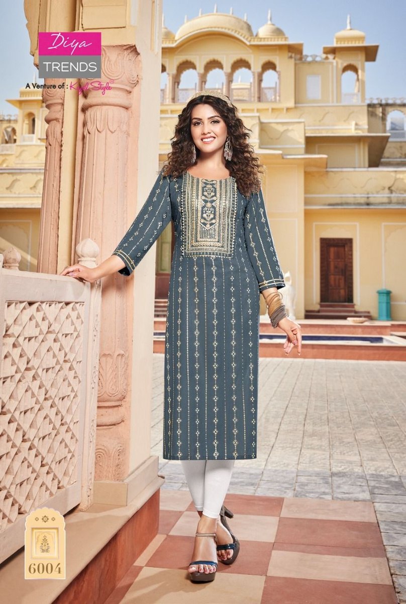 Diya Trends Victoria Vol-6 6001-6014 Series 4
