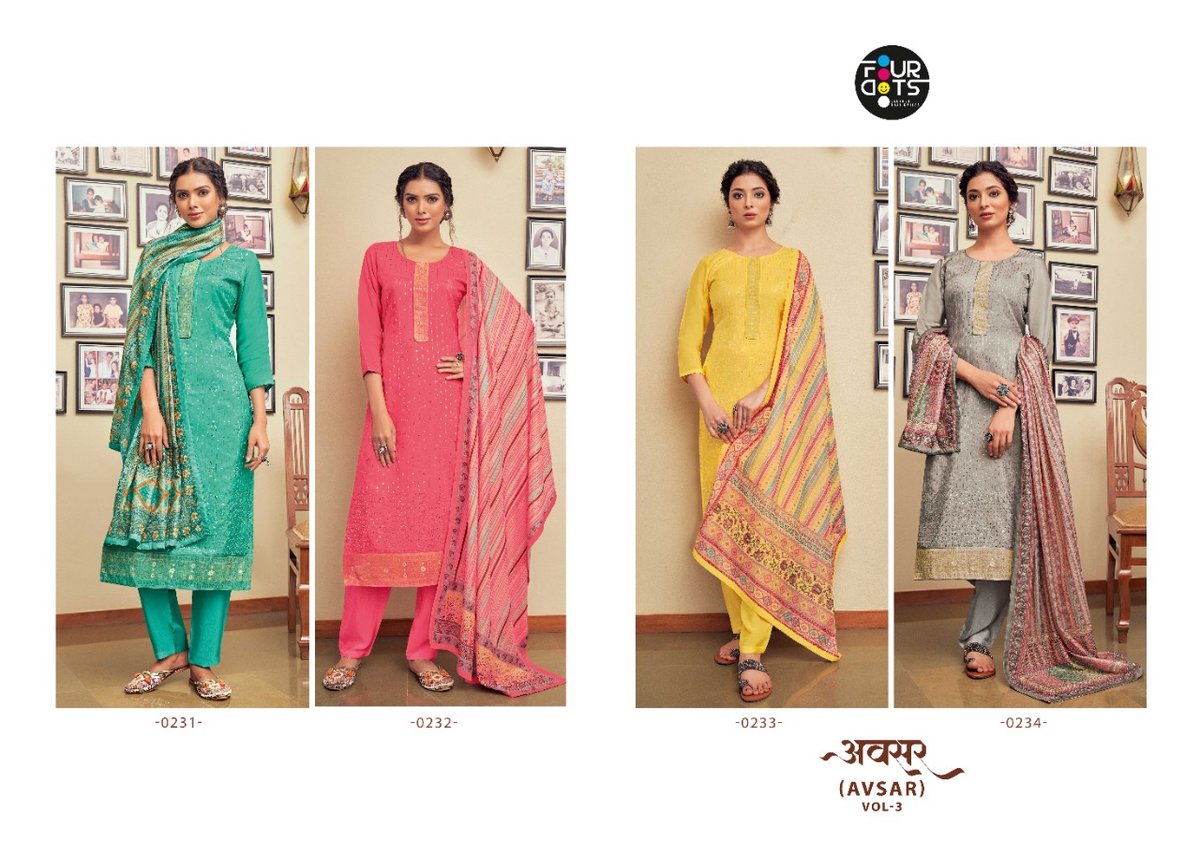 Four Dots Avsar Vol-3 0231-0234 Series 5