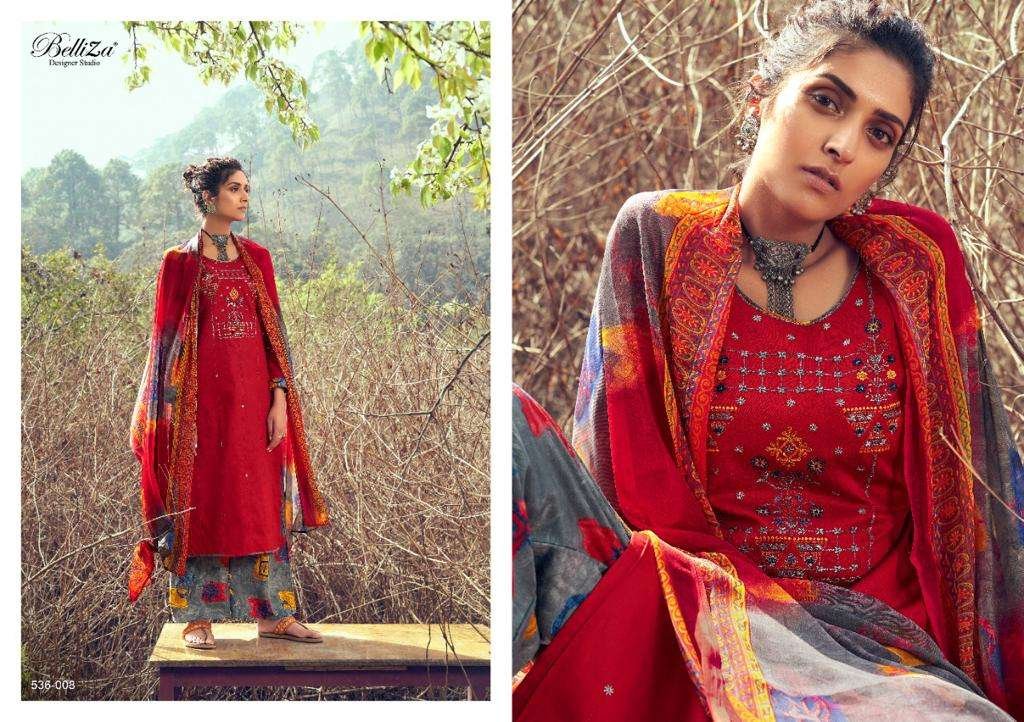 Belliza Designer Nazar-E-Patiyala 536-001-536-010 Series. 8