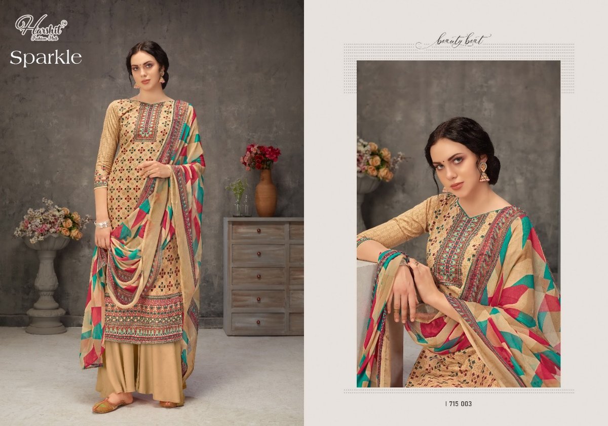 Harshit Fashion Sparkle 1715-001 to 1715-010 Series 3