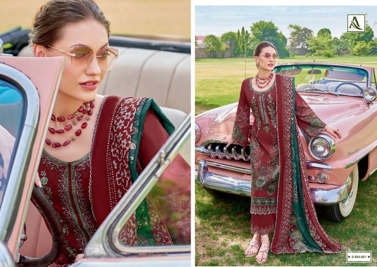 Alok Suit Qurbat Edition Vol-5 994-001 to 994-008 Series 1