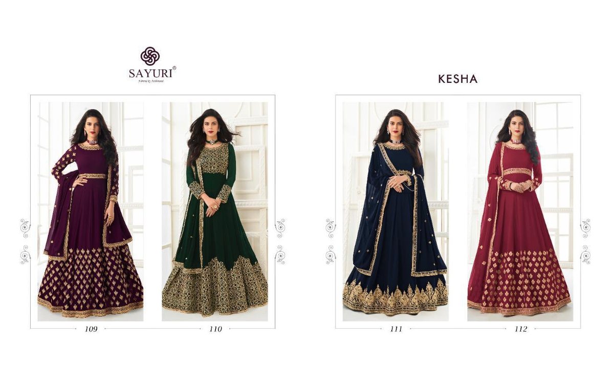 Aashirwad Creation Sayuri Kesha 109-112 Series 5