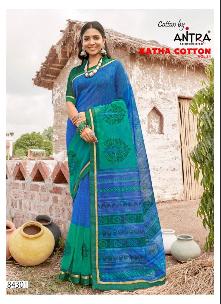 Antra Katha Cotton Vol-24 84301-84312 Series 1