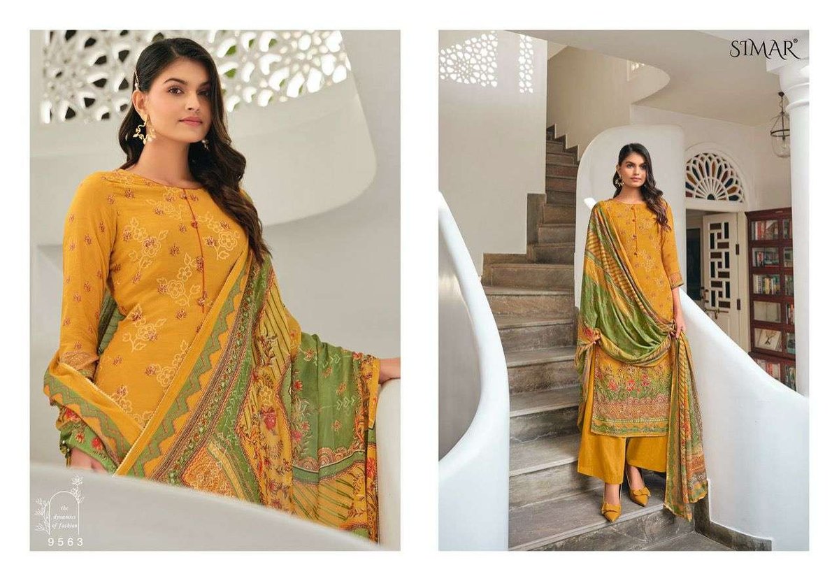 Glossy Simar Mahnoor Vol-2 9558-9565 Series 6