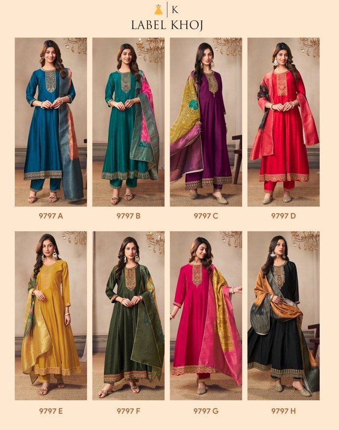 LABEL KHOJ 9797A TO 9797H 9