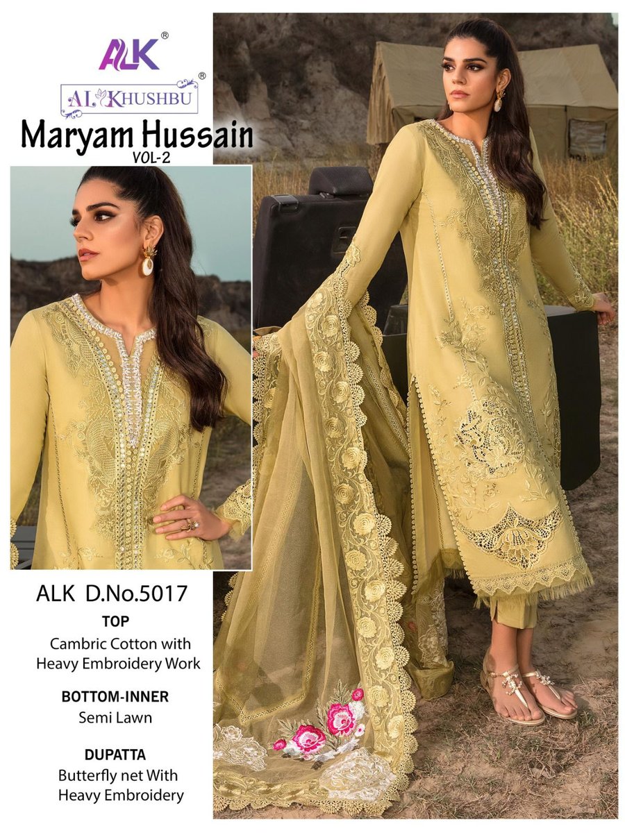 AL Khushbu Maryam Hussain Vol-2 5017-5019 Series 1