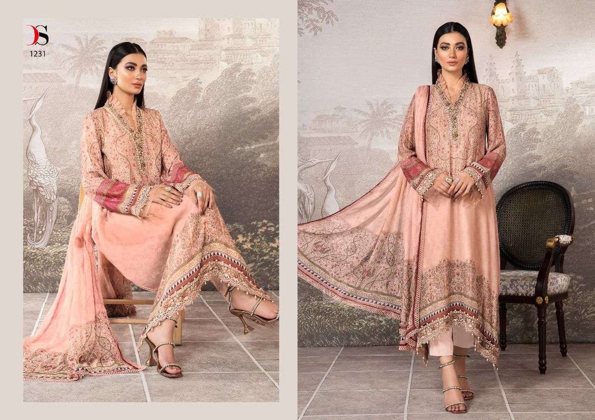 Deepsy Suits Maria B Pasmina 1231-1236 Series 1