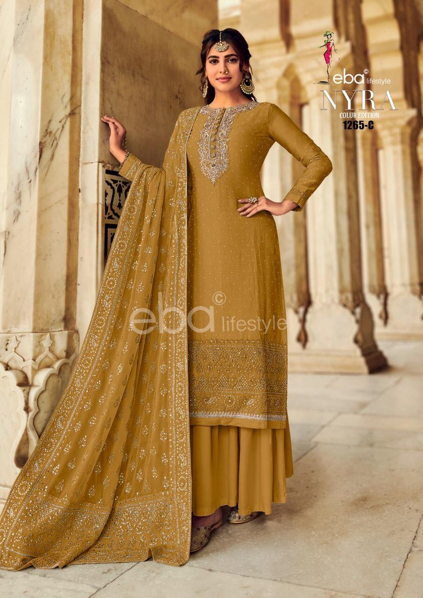 Eba Lifestyle Nyra Vol-1 1265 Colors Edition 3