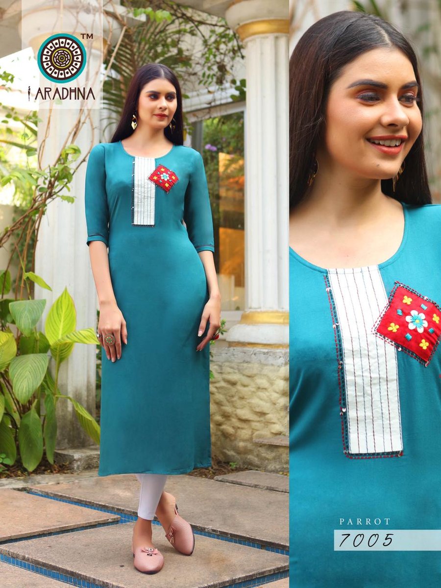 Aradhana Fashion Parrot  Vol-7 7001-7011 Series 5