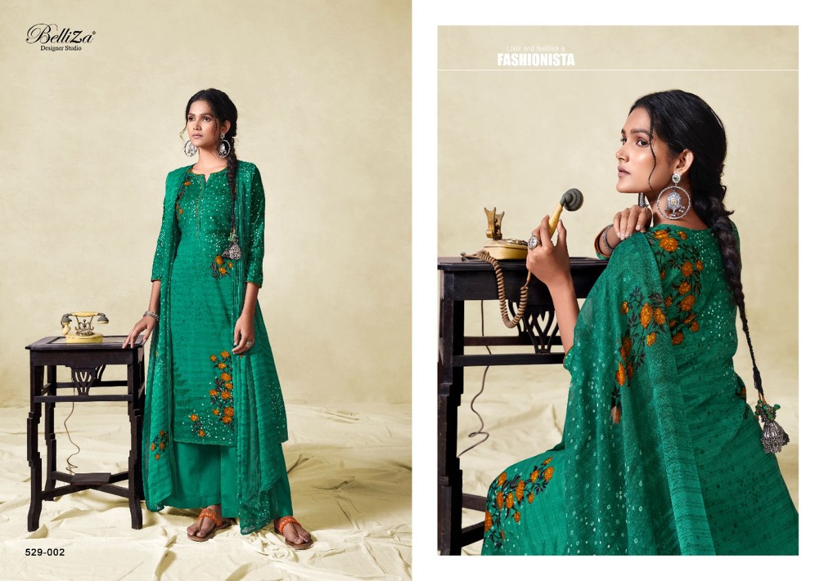 Belliza Designer Richa 529-001 to 529-010 Series 2