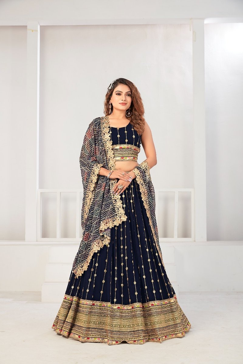 Aamoha Trendz Lehenga C-1963 Colors 3