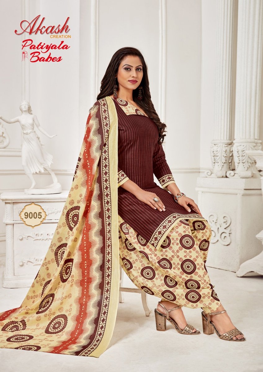 Akash Creation Patiyala Babes Vol-9 9001-9010 Series 5