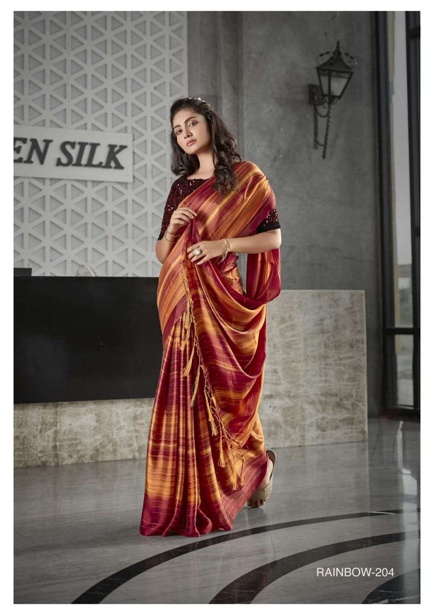 Apple Saree Rainbow Vol-2 201-206 Series 4