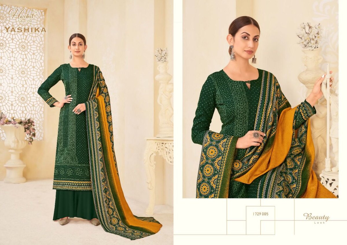 Harshit Fashion Yashika 1729-001 to 1729-010 Series 5