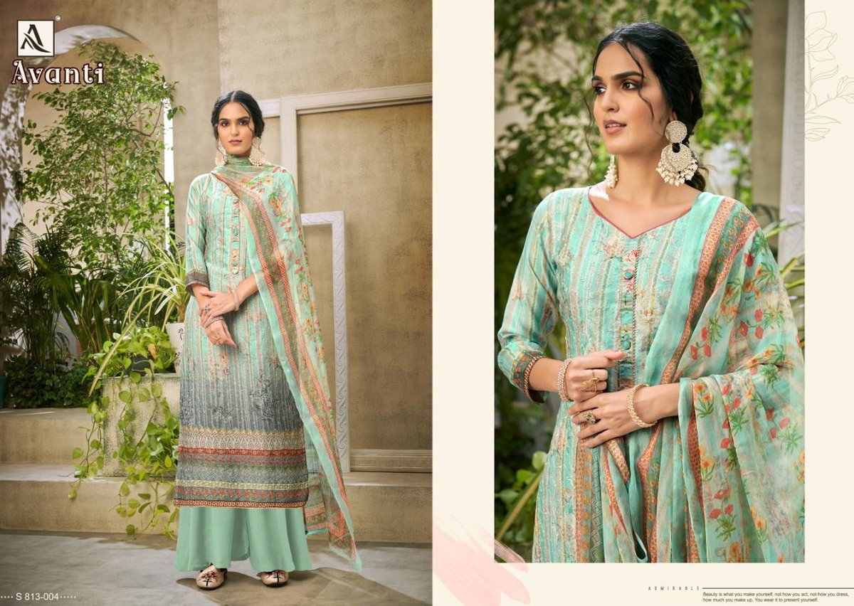 Alok Suit Avanti 813-001 to 813-008 Series 4
