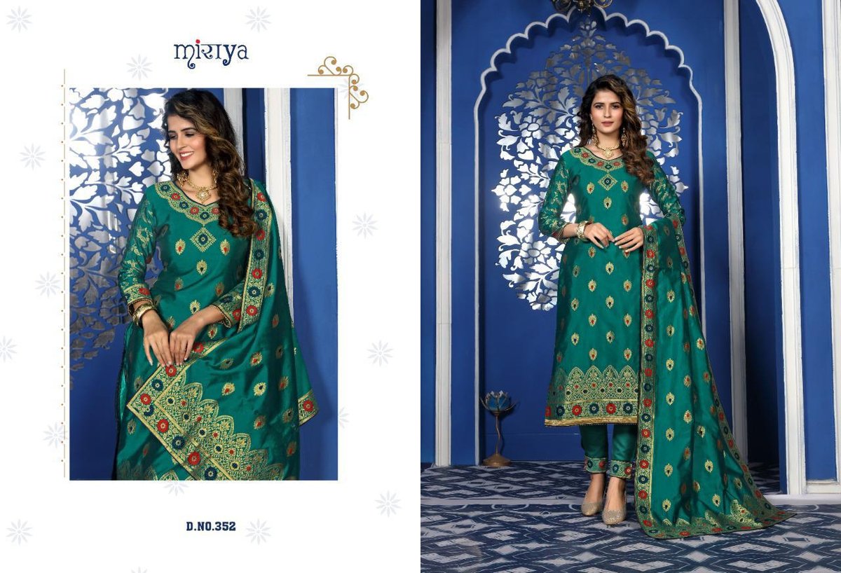 Aarav Trendz Basanti 347-352 Series 6