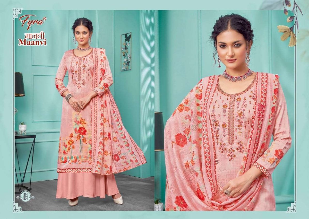 Alok Suit Fyra Maanvi 924-001 to 924-010 Series 4