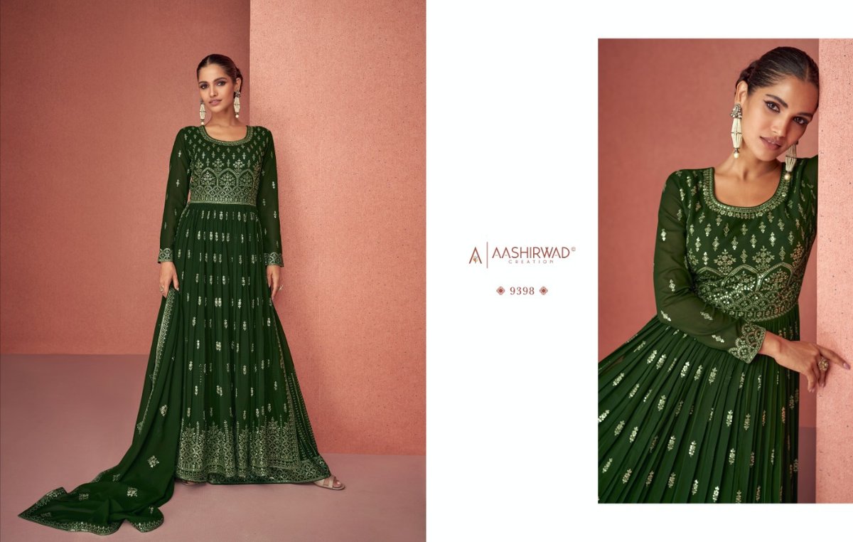 Aashirwad Creation Siyona 9394-9398 Series 5