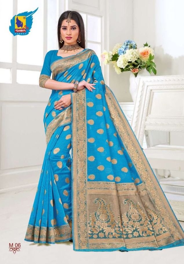 Ashika Saree Muskan M-01 to M-06 Series 6